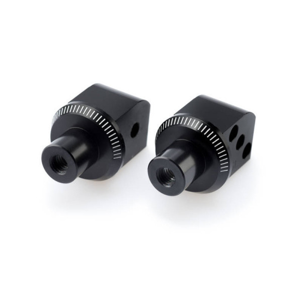 Puig Pillion Footpeg Adaptors Black